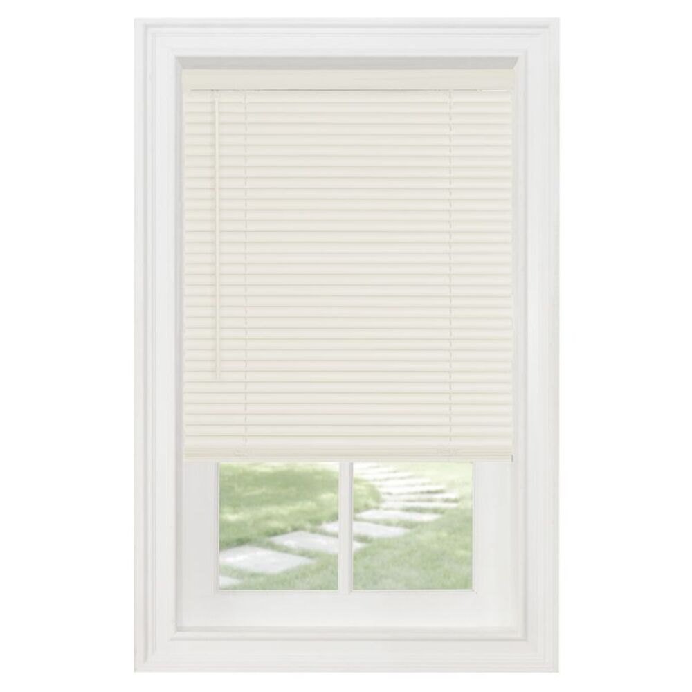 PowerSellerUSA Cordless Window Blinds, Privacy & Light Filtering 1" Slats Vinyl